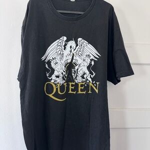 Queen Rock Band Logo Tee